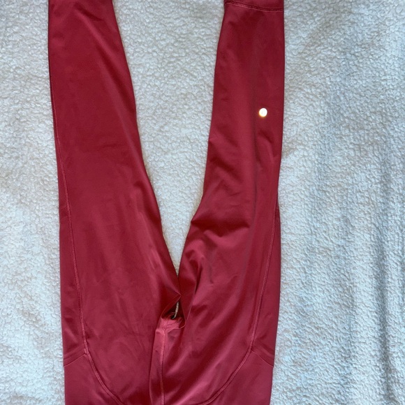 Lululemon salmon pink Leggings - Picture 10 of 14